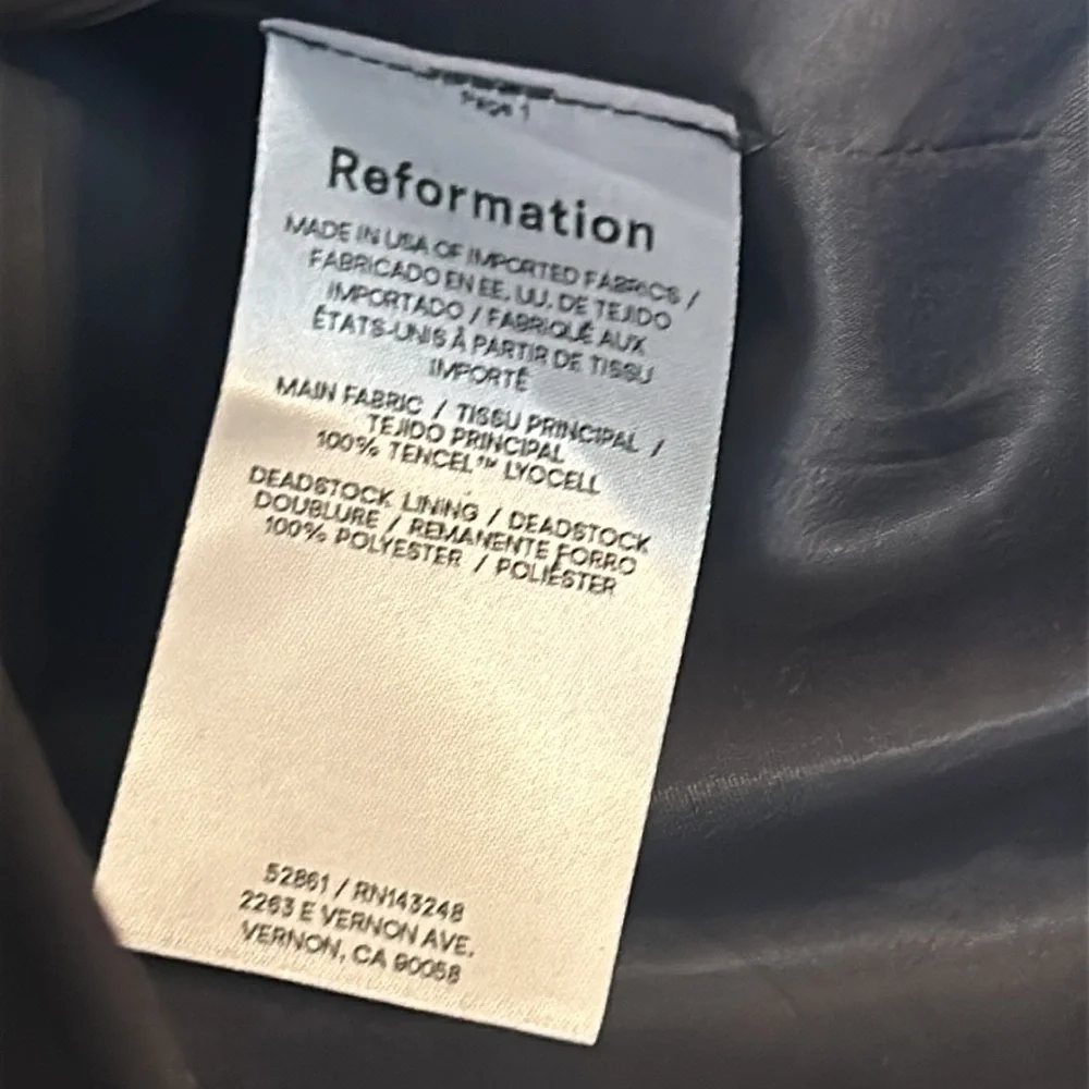 Reformation Emma Vest